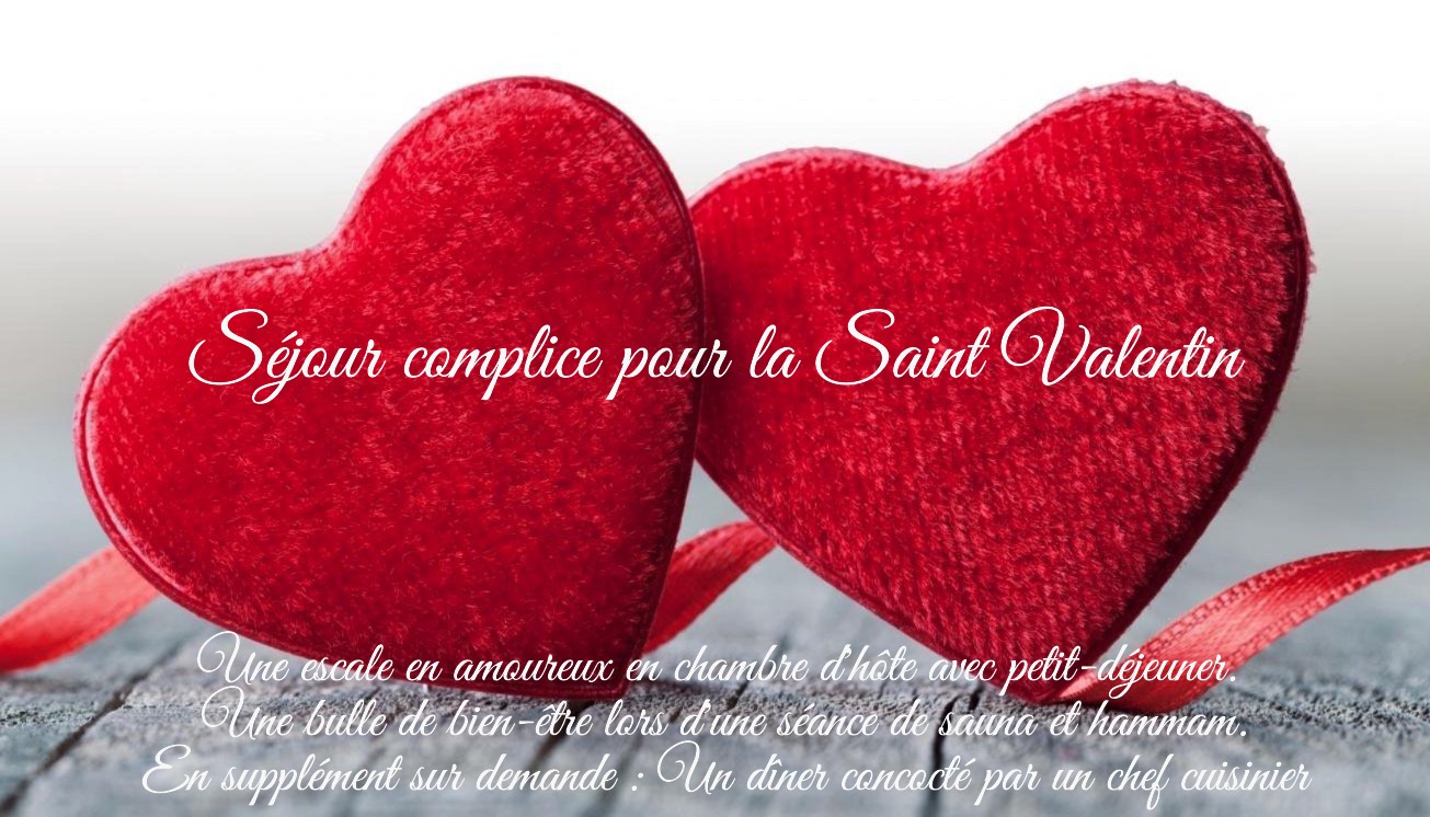 Réservez un séjour en chambre d'hôtes au domaine Kerhallec pour la Saint-Valentin